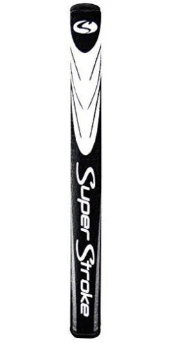 SuperStroke Golf Ultra Slim 1.0 Putter Grips -CaddiesShack Sales Store 1.0 Midnight Black White