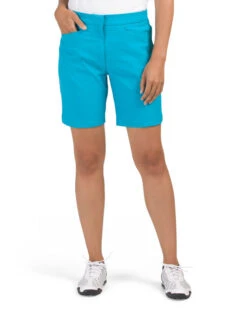 Puma Ladies Pounce Bermuda Golf Shorts -CaddiesShack Sales Store 2019PounceBermuda CarribeanSea0