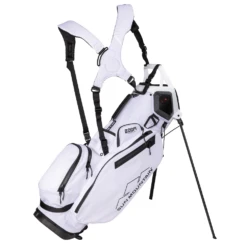 Sun Mountain Boom 2023 Stand Bag -CaddiesShack Sales Store 2023 BoomStand 230143 white black