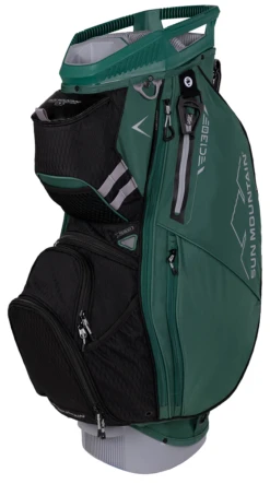 Sun Mountain 2023 C-130 14-Way Divided Golf Cart Bag -CaddiesShack Sales Store 2023 C130 230308 green black cadet