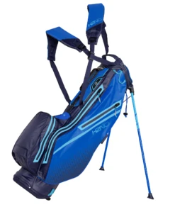 Sun Mountain Golf 2023 H2NO LiteSpeed Waterproof Stand Carry Bag -CaddiesShack Sales Store 2023 H2NOStandLitespeed 230674Navy Blue Ocean
