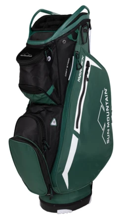 Sun Mountain Golf 2023 Maverick Cart Bag -CaddiesShack Sales Store 2023 Maverick 230361 green black white