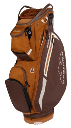 Sun Mountain Golf 2023 Maverick Cart Bag -CaddiesShack Sales Store 2023 Maverick 230365 java pecan beach