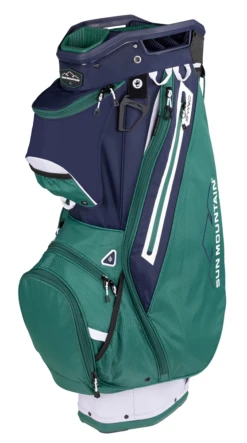 Sun Mountain Golf 2023 Sync Cart Bag -CaddiesShack Sales Store 2023 Sync 230349 white green navy