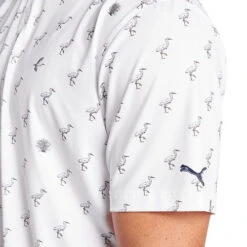 Puma Men's Mattr Egrets Golf Polo -CaddiesShack Sales Store 3 cc2c7efd 7a6c 47d4 b0e7 a4116679d2ce