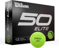 Wilson Staff 50 Elite Golf Balls -CaddiesShack Sales Store 50Elite Green 0 4987a521 8d56 4f32 90fc 912432beb8aa