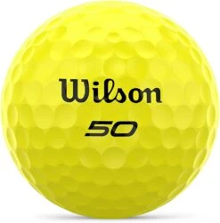 Wilson Staff 50 Elite Golf Balls -CaddiesShack Sales Store 50Elite Yellow 1 7725f6b7 566c 4b94 b2e6 6c3be4449b80