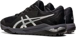 Asics Men's Gel-Course Glide Spikeless Golf Shoes -CaddiesShack Sales Store AsicsGelCourseGlide BlackCarrierGrey 3