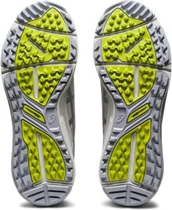 Asics Men's Gel-Course Glide Spikeless Golf Shoes -CaddiesShack Sales Store AsicsGelCourseGlide GlacierGreyNeonLime 6