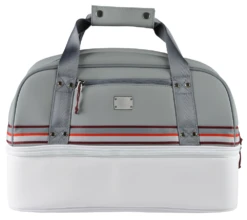Sun Mountain Mid-Stripe Boston Bag -CaddiesShack Sales Store BOSTONBAGWHITECADETBRICK