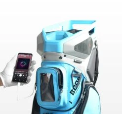 Sun Mountain 2022 Boom Bag Golf Cart Bag With Speakers 31 Sun Mountain 2022 Boom Bag Golf Cart Bag With Speakers -CaddiesShack Sales Store BoomBagPhone2