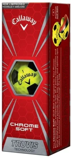 Callaway Chrome Soft Truvis Golf Balls -CaddiesShack Sales Store ChromeSoft 5995589 2