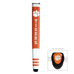 Team Golf NCAA Collegiate Putter Grips With Magnetic Ball Marker -CaddiesShack Sales Store Clemsen Tigers