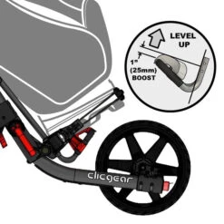 Clicgear Golf Push Cart Accessories -CaddiesShack Sales Store Clicgear Bag Booser