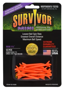 Survivor Professional Spin Distance Golf Tees -CaddiesShack Sales Store DST502 P01 1024x1024 4dd3ab78 5944 4264 97ef 2a242b8ab519