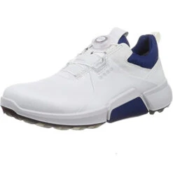 Ecco Biom H4 BOA Golf Shoes -CaddiesShack Sales Store EccoH4Boa White0