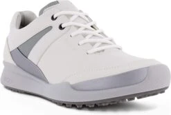 ECCO Ladies Golf Biom Hybrid Golf Shoes -CaddiesShack Sales Store EccoLadiesHydromax WhiteSilver6