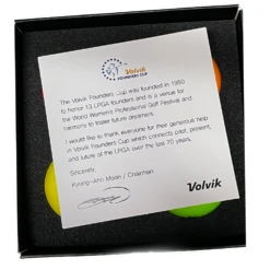 Volvik Golf Founders Cup Thank You Gift Pack -CaddiesShack Sales Store FileJun02 53956PM