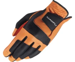 Maxfli Universal Fit Color Golf Gloves 24 Maxfli Universal Fit Color Golf Gloves -CaddiesShack Sales Store Fit Glove Orange 1