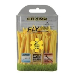 Champ Fly Tees 2.75" Plastic Golf Tees -CaddiesShack Sales Store Flytee 234 30 YellowPlain 92522 600px 1800x1800 3d7fc253 d67a 4197 968d 508e277699d8