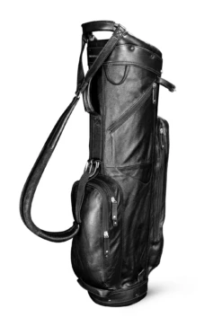 Sun Mountain Golf Leather Cart Bag -CaddiesShack Sales Store G823557LeatherCartBlack