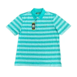 Greg Norman Play Dry Golf Polo 17 Greg Norman Play Dry Golf Polo -CaddiesShack Sales Store GNPoloAqua0