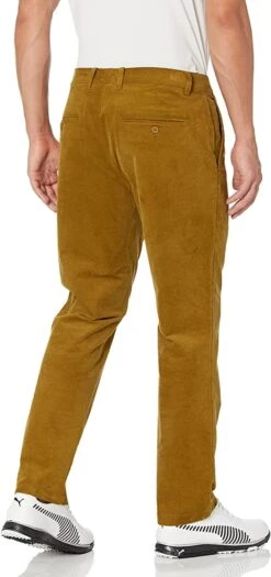 Puma "The Golf Cord" Pants -CaddiesShack Sales Store GolfCord MossGreen1