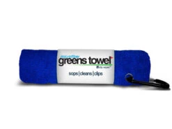 Clip Wipes Microfiber Golf Greens Towel -CaddiesShack Sales Store Greens Towels Royal Blue