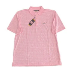 Greg Norman Play Dry Golf Polo 20 Greg Norman Play Dry Golf Polo -CaddiesShack Sales Store GregNorman PlayDryPolo Pinkv2