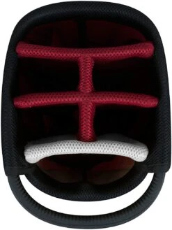 NCAA Collegiate The Gridiron III Team Effort Stand Bag -CaddiesShack Sales Store Gridiron III Stand Bag Arkansas Razorbacks 3