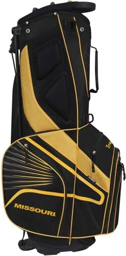 NCAA Collegiate The Gridiron III Team Effort Stand Bag -CaddiesShack Sales Store Gridiron III Stand Bag Missouri Tigers 2