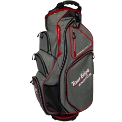 Tour Edge Xtreme 7.0 Cart Bag 7 Tour Edge Xtreme 7.0 Cart Bag -CaddiesShack Sales Store Heather Red WhiteCart