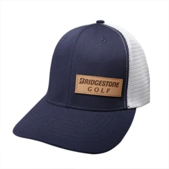 Bridgestone Leather Patch Hat -CaddiesShack Sales Store Image 3 IMG 4860