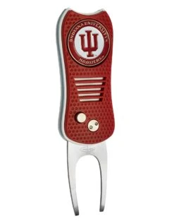 Team Golf Retractable Switchblade Switchfix Divot Tool Ball Marker - NCAA -CaddiesShack Sales Store Indiana Hoosiers Switchfix 44448 119
