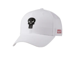 Marvel Avengers Hats By Volvik Golf -CaddiesShack Sales Store Marvel gear Punisher White