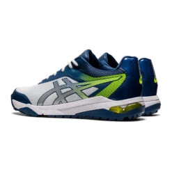 Asics Gel-Course Ace Spikeless Golf Shoes -CaddiesShack Sales Store Men Gel Course Ace white silver V1 lrg 3