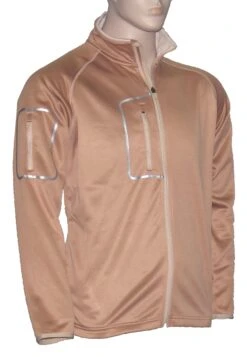The Weather Company TWC Men's Poly-Flex Full Zip Jacket 5 The Weather Company TWC Men's Poly-Flex Full Zip Jacket -CaddiesShack Sales Store Men s PolyFlex Jacket Iced Coffee Cream