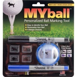 MyBall Personalized Ball Marking Tool -CaddiesShack Sales Store MyBall Marking Tool Men s Best Friend