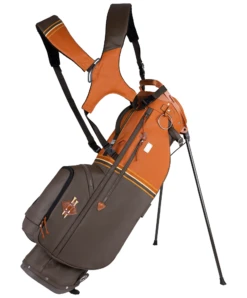 Sun Mountain 2023 Sonnenalp Mid-Stripe Dual Strap Stand Bag -CaddiesShack Sales Store N230128 cabin umber wheat