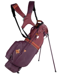 Sun Mountain 2023 Sonnenalp Mid-Stripe Dual Strap Stand Bag -CaddiesShack Sales Store N230130 port brick gold