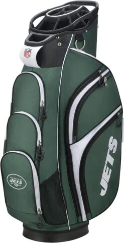 WIlson NFL Licensed Xtra Golf Cart Bags (Previous Model) -CaddiesShack Sales Store NewYorkJetsCartBag
