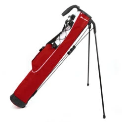 Orlimar Golf Pitch 'N Putt Sunday Range Bag -CaddiesShack Sales Store Orlimar Pitch N Putt Golf Bag Brick Red 0