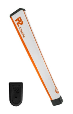 P2 Classic Putter Grips -CaddiesShack Sales Store P2 Classic Orange White