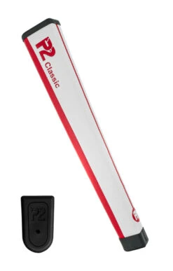 P2 Classic Putter Grips -CaddiesShack Sales Store P2 Classic Red White