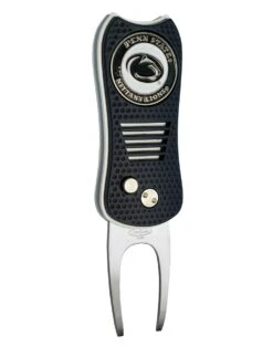 Team Golf Retractable Switchblade Switchfix Divot Tool Ball Marker - NCAA -CaddiesShack Sales Store PennState NittanyLions Switchfix 44448 145