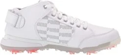 Cobra Puma ProAdapt Mid Golf Shoes -CaddiesShack Sales Store PumaProadaptDeltaMid White5