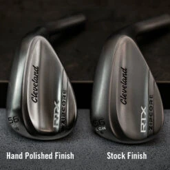 Cleveland Golf RTX ZipCore Raw Wedges -CaddiesShack Sales Store RTXZipCoreRAW5