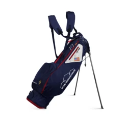 Sun Mountain Golf 2022 UltraLight 2.5+ 4-Way Stand Carry Bag -CaddiesShack Sales Store SM25Navy White Red
