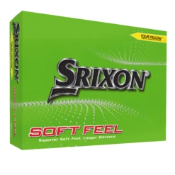 Srixon Soft Feel Golf Balls 12 Srixon Soft Feel Golf Balls -CaddiesShack Sales Store SOFTFEEL13Package TourYellow FLIP