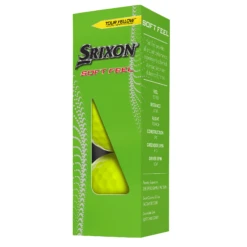 Srixon Soft Feel Golf Balls 14 Srixon Soft Feel Golf Balls -CaddiesShack Sales Store SOFTFEEL13Sleeve TourYellow